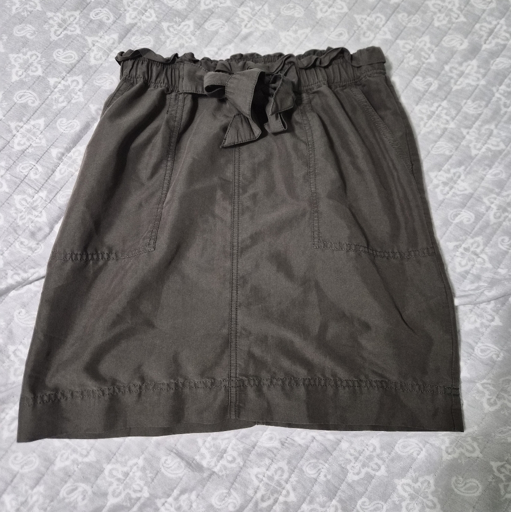 Merona Charcoal Mini Skirt